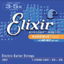Elixir Strings 12057 Nanoweb Electric Guitar Strings - .010-.056 Light 7-string