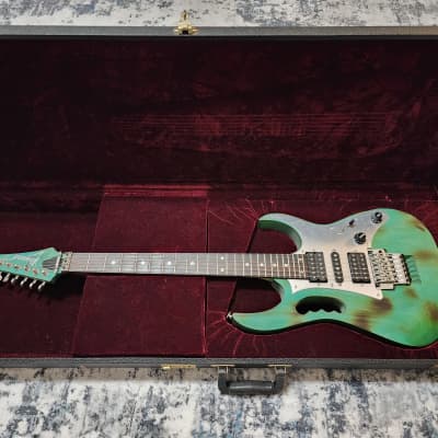 Ibanez JEM7 BSB Steve Vai Signature アイバニ Ibanez JEM7 BSB 【STEVE VAI Signature Model】 | Reverb