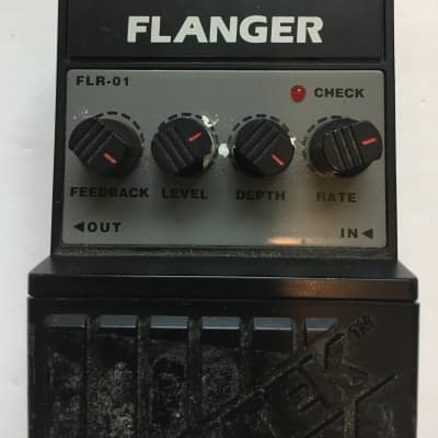 *For Parts/Repair* Rocktek FLR-01 Analog Flanger Vintage Guitar Effect Pedal image 2