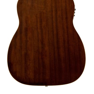 Silvertone Tour Series Jumbo Acoustic-Electric, Natural, Solid Engelmann spruce top and mahogany back and sides, Nut Width: 1-11/16" image 2