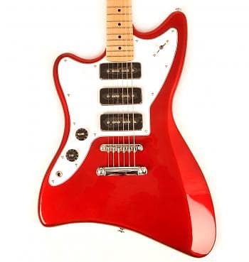 Left Handed SX Liquid MN Alder CAR 3P90 Red Electric Guitar