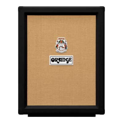 Orange PPC212V 2x12" Celestion Neo Creamback Vertical Open-Back Cabinet Black image 2