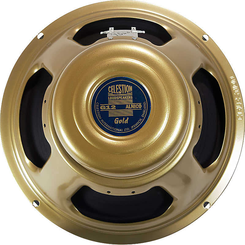 Speaker - Celestion, 12", G12 Alnico Gold, 50W, Impedance: 15 Ohm image 1