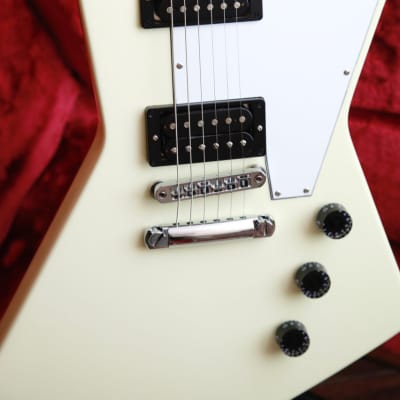 Gibson 70s Explorer Classic White Electric Guitar image 5