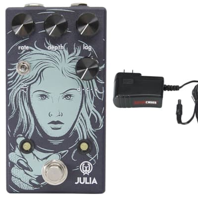 Walrus Audio Julia Analog Chorus/Vibrato V2 + Gator 9V Power Supply Combo image 1