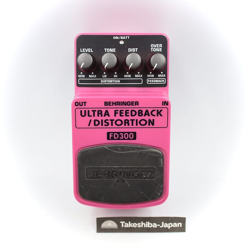 希少　ベリンガー　FD300 ULTRA FEEDBACK DISTORTION Behringer FD300 Ultra Feedback / Distortion | Reverb