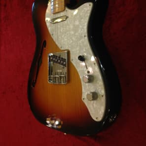 Fender Thinline Telecaster 3-Color Sunburst image 3