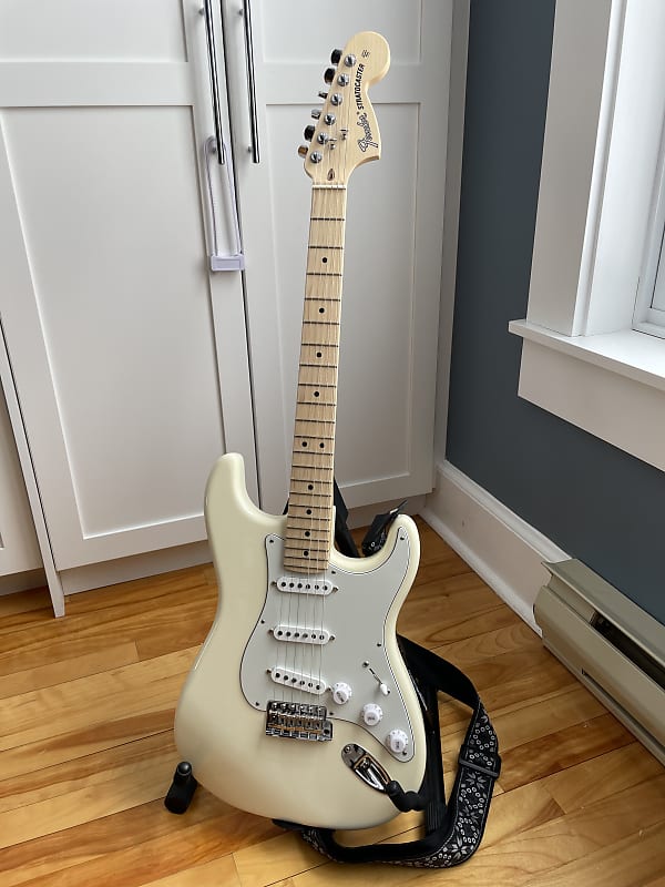 Fender Stratocaster Hendrix Inspired ‘Izabella’ Olympic White | Reverb