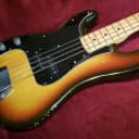 1978 Fender Precision Bass LEFTY Sunburst Maple Fingerboard