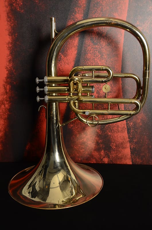 Holton M601 Mellophonium With Original Hard Shell Case Reverb