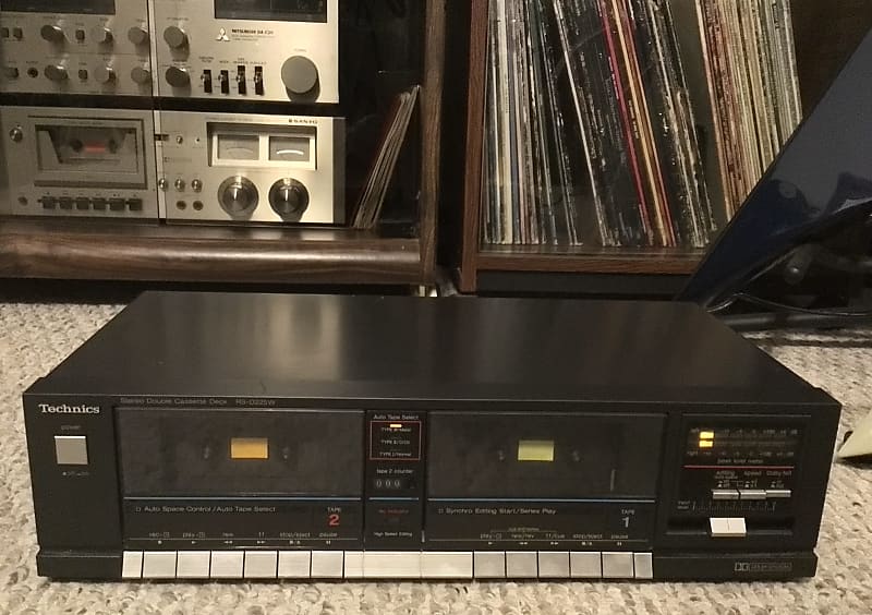 Technics RS-D225W authentic Stereo Cassette Deck