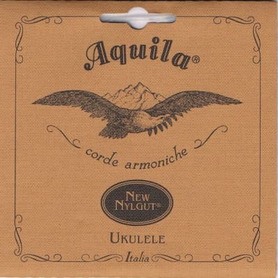 Aquila Nylgut Soprano Ukulele Strings Set 4U Regular Tuning GCEA High G Italy image 5