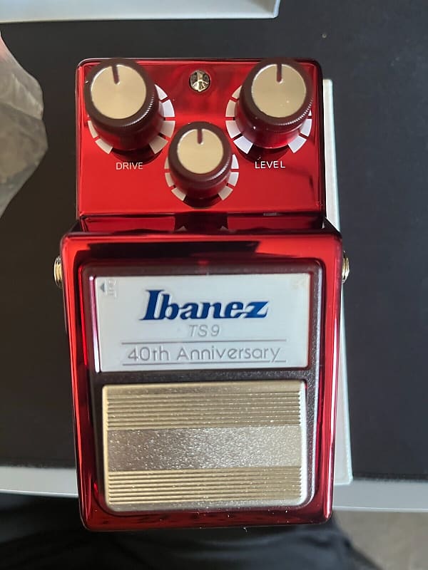 Ibanez TS9 Tube Screamer 40th Anniversary Edition (Ruby) - Brand