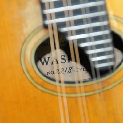 Washburn/Lyon & Healy 2218 1920s 2 Point Style Mandolin image 14