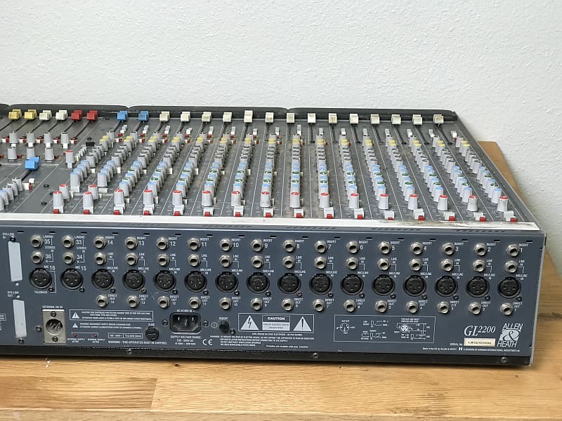 Allen & Heath GL2200 - 24x4 Dual Function Mixer