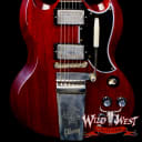 Gibson Custom Shop 1964 SG Standard With Maestro Vibrola Murphy Lab Ultra Light Aged Cherry Red