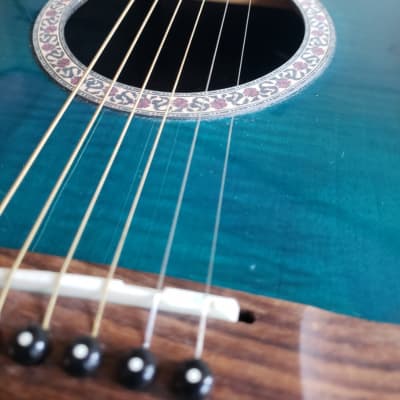Aria AMB-35 BLS 1990s? - Blue Sunburst | Reverb