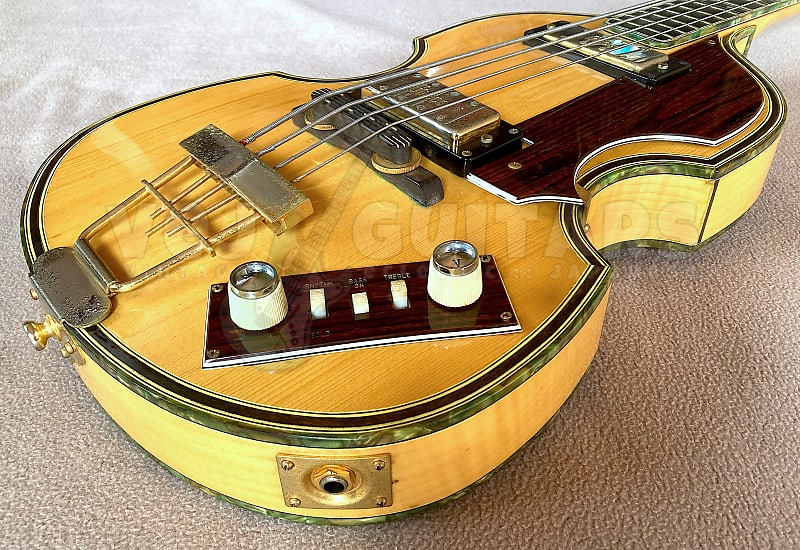 ベース GRECO VB-700 VIOLIN BASS 1974-75 Gneco GRECO VB-700 VIOLIN BASS VINTAGE 1974-75 'Gneco' STUNNING