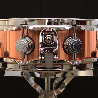 DW Collectors Copper 4" x 14" Snare Drum w/ VIDEO! Metal Piccolo image 2