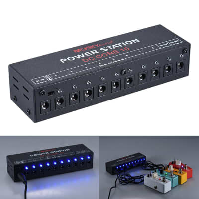 Guitar Effect Pedal Board Power Supply 9V 12V 18V 10 Isolated Outputs image 7