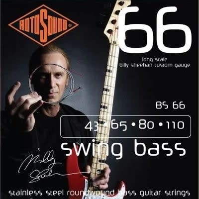 Rotosound ROTOSOUND BS66 Billy  SHEEHAN SET  corde basso for sale