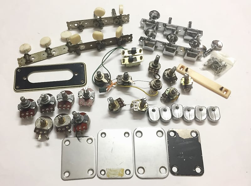 1960s vintage Japanese guitar parts MIJ Greco Aria Teisco Reverb