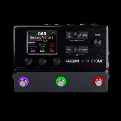 Reverb.com listing, price, conditions, and images for line-6-hx-stomp-guitar-multi-effects-floor-processor