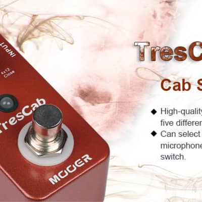 Mooer TresCab Cab Simulated Micro Guitar Effects Pedal image 4