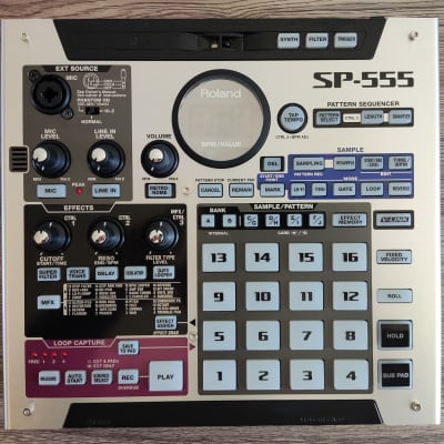 Roland SP-555 Sampler 2000s - Gray