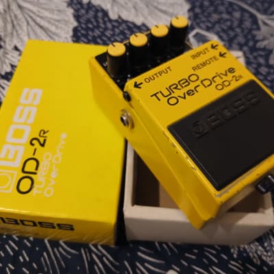 Boss OD-2R Turbo OverDrive (Silver Label) 1994 - 1997 - Yellow image 3