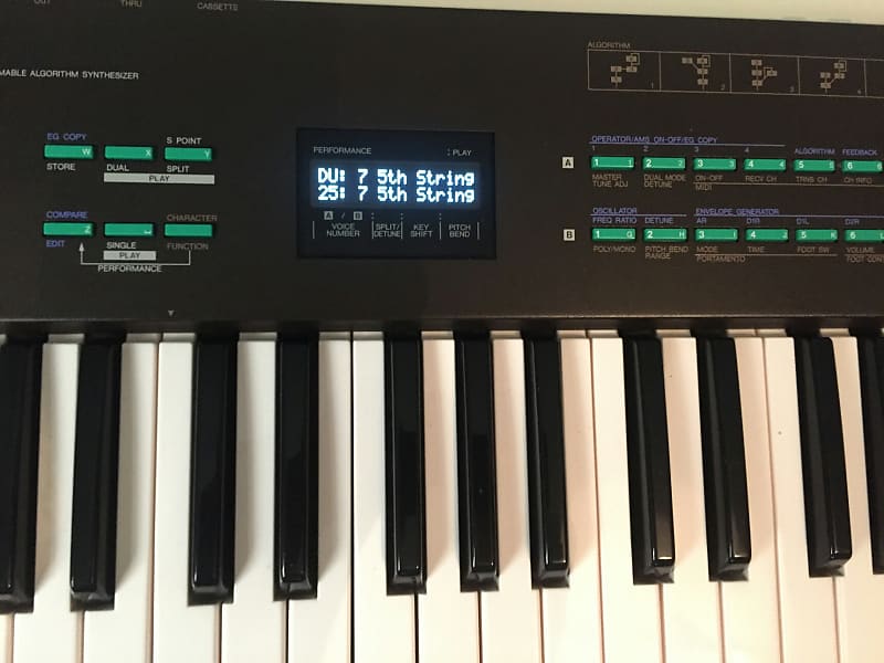 YAMAHA DX21 ディスプレイ換装済み YAMAHA「DX21」の液晶ディスプレイ交換♪ | NOZ's Stylish Sound♪