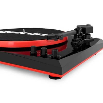 Gemini TT-900BR Stereo Turntable System, Black / Red image 5