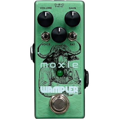 Wampler Moxie Overdrive Effects Pedal Regular Green for sale