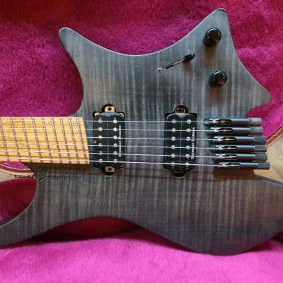 2016 Strandberg Boden OS6 Chambered Swamp Ash Fanned Fret Headless Guitar image 5