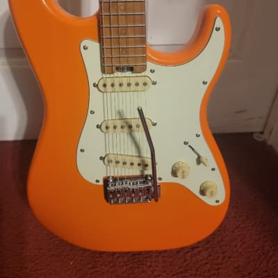 Schecter  Nick Johnston Traditional SSS Electric Guitar Atomic Orange na Atomic Orange image 8