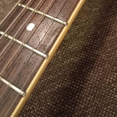 Erlewine Chiquita Travel guitar 90's - yellow *Neck repair* image 8