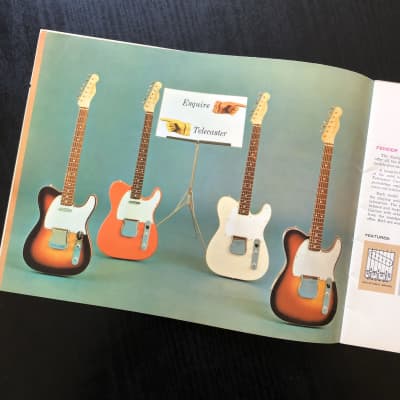 Fender Catalog  1962-63 near mint image 4