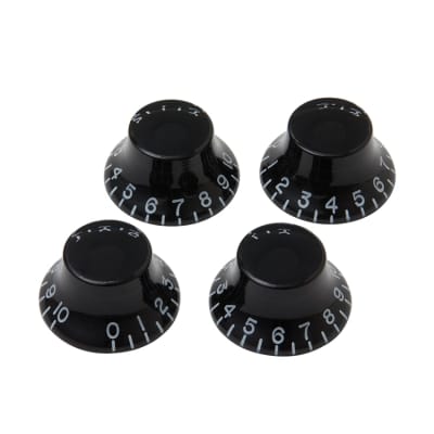 Gibson Top Hat Knobs - set of 4 - Black image 1