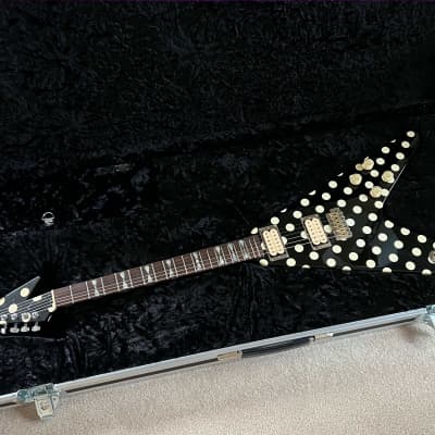 Fernandes FV105RR Randy Rhoads Polka Dot style Flying V | Reverb