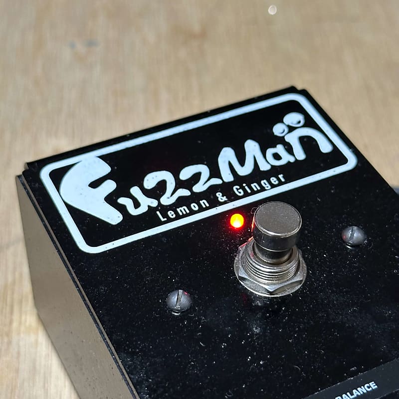 lemon&ginger FUZZ MAN オクターブファズ Lemon Ginger Fuzz Man 2024 - Black | Reverb