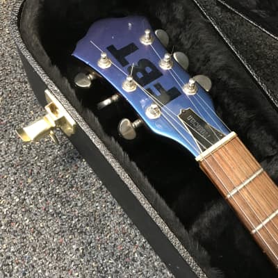 Ibanez Musician MC-100 custom 1977 Metallic custom nascar blue / purple expensive paint made in Japan in very good- excellent condition with hard case image 14