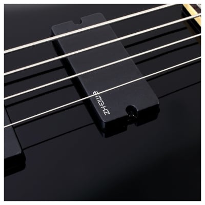 Schecter Dale Stewart Avenger Bass Guitar, Black 217 image 4