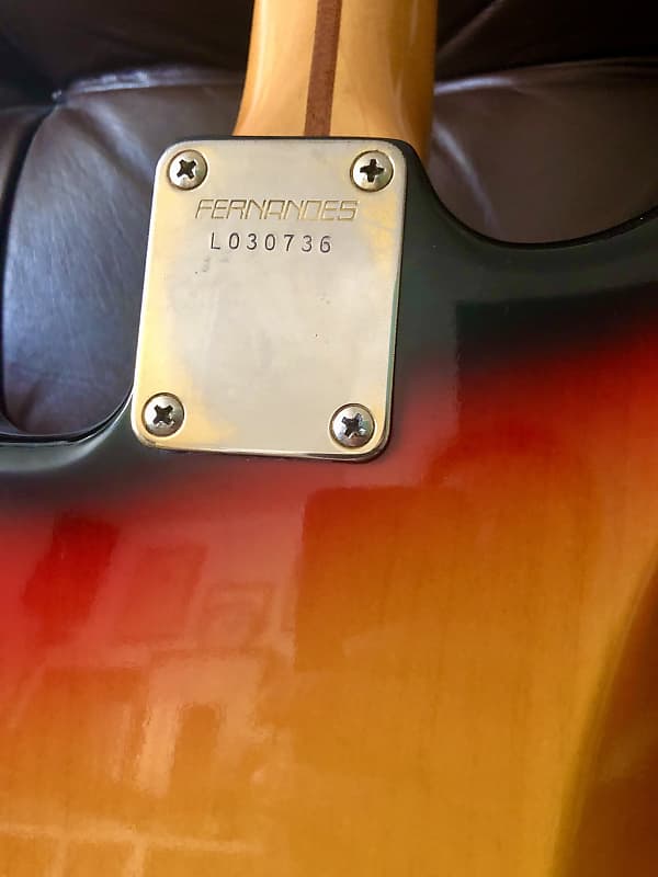 Fernandes The revival RST-70 57 Stratocaster 1981 - YSO 3 Fernandes The revival RST-70 57 Stratocaster 1981 - YSO 3