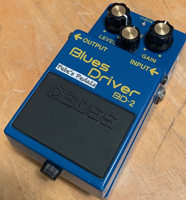 2009 Boss BD-2 Blues Driver with Tone & Chip Upgrades, Phat Switch