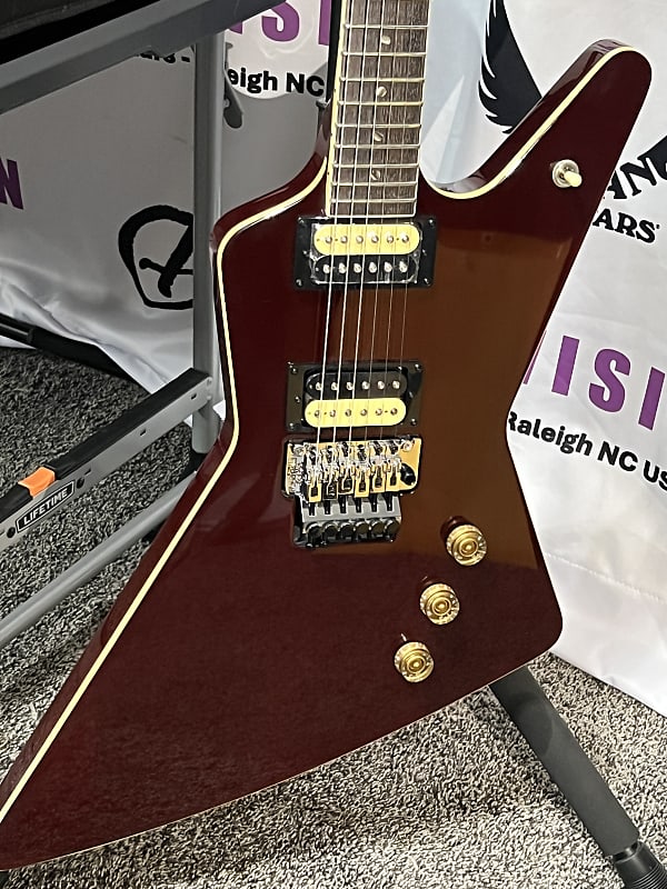 Dean Z 79 Floyd - Trans Cherry w/LL Case | Reverb