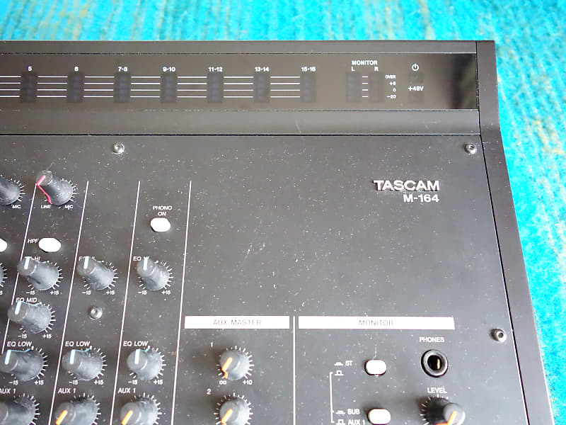 Tascam M-164 16 Channel Mixer - w/ AC Adapter - H137 | Reverb Tascam M-164 16 Channel Mixer - w/ AC Adapter - H137 | Reverb
