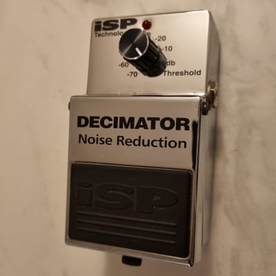 ISP Technologies Decimator Noise Reduction Pedal - Silver for sale