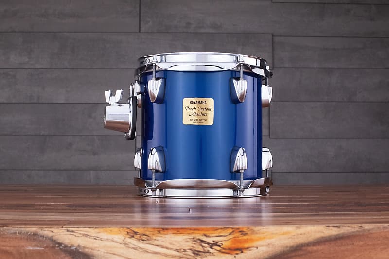 YAMAHA 8 X 8 BEECH CUSTOM ABSOLUTE TOM, COBALT BLUE (PRE-LOVED)