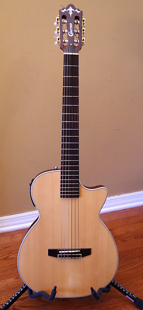 Crafter CT125C/N nylon string solid-body electric guitar