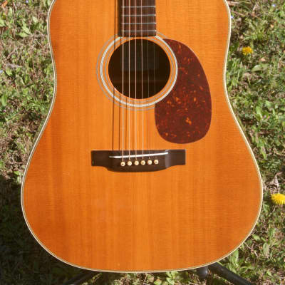 2005 K Yairi Old D-28 RYW-1001 High End Acoustic Guitar+Deluxe Yairi Hard Case, truss rod wrench and warranty card (expired) image 4